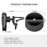 Magnetic 360Β° Adjustable Car Charger & Phone Holder