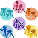 Mini Bendable Zoo Animals kids Toys In Bulk- Assorted