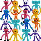 Mini Bendable Zoo Animals kids Toys In Bulk- Assorted