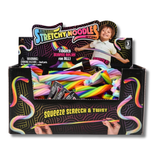 Rainbow Stretchy Fidget Noodle Kids Toy In Bulk