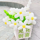 Anniversary Bouquet Balloon Flower Birthday Decorative Gift Photo Atmosphere Props Outdoor Stall Scene Layout