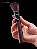 27june Brass Rosewood Buddha Statue Cleaning Tool Dust Removal Cleaning Guanyin Cleaning Statue Supplies Buddha's Duster Brush Collection