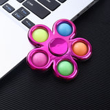 TA1510 Colorful Fingertip Top Led Student Decompression Toys