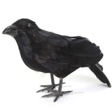 1807BA Decoration Halloween Scandinavian Props Real Large Crow