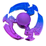 TA1510 Colorful Black Technology Fingertip Gyro Three-Leaf Cyclotron Gyro Student Useful Tool