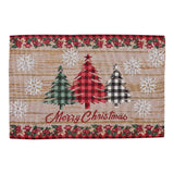 Christmas tree Scenery Printed Dining Place mat