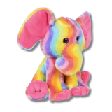 Stuffed Plush Rainbow Elephant Kids Toy In Bulk