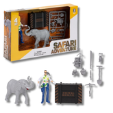 Elephant Research Figurine set For Kids In Bulk