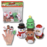 Christmas Themed Finger Puppet For Kids In Bulk - Assorted
