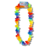 Rainbow Flower Leis For Kids In Bulk - Assorted