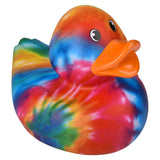 Tie Dye Rubber Duckies Kids Toy  In Bulk - Assorted