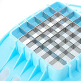 1007GG 2024 New Cooking Potato Cutter Gadgets Potato Chip Stainless Steel Vegetable French Fry Chopper Chips Making Tool Kitchen