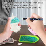 2808BA DIY Diamond Unicorn Doll Handmade Crystal Rhinestone Unicorn Figurines Sclupture Kawaii Home Decoration Ornament Kids Gift