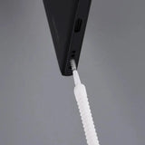 Cell Phone Charging Port Dust Plug with Cleaning Brush