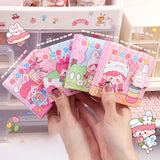 Kawaii Notebook Mini Cute Pocketbook Journal Planner Diary Notepad Budget Agenda Organizer Korean Stationery Office Supplies