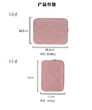 Soft Tablet Laptop Liner Bag for Macbook Air 13.3 Ipad 7/8/9/10th Generation Case Simple Pouch 11 13 Inch Bag,Rabbit Design