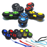 D2407TA New Premium Quality Fidget Controller Pad Game Focus Toy Smooth ABS Plastic Stress Relief Squeeze Fun Hand Hot Interactive Gift