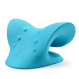 Neck Massage Pillow Neck Shoulder Cervical Chiropractic Traction Device Massage Pillow for Pain Relief Body Neck Massager