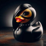0907TA New Duck Statue Gothic Sculpture Punk Animal Figurine Resin Desk Decoration Collectible Figurines Satan Duck Tabletop Ornaments