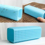 2808GP Bathroom Pet Dog Cat Bath Massage Brush Soft Safety Silicone Pet Accessories For Dogs Cats Tools Cleaning Depilatory Brush