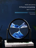 2907BA Beautiful Decoration Living Room Office Art Quicksand Painting