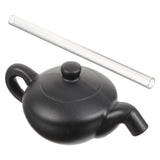 0907BA Home Decoration Indoor Desk Fountain Teapot Chinese Tabletop Tube Office Decore Ornament Zen Water