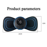 Neck Mini Electric Lcd Massage Ems 8 Body Relief