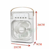 Portable Air Conditioner Cooler Fan USB Rechargeable