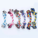 2307GP 1 pcs New Random Pet puppy chew toy cotton knot rope molar toy durable hemp rope knot dog toy pet Teeth Cleaning Supplies
