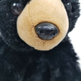 5" Buttersoft Small World Black Bear Plush