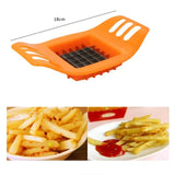 1007GG 2024 New Cooking Potato Cutter Gadgets Potato Chip Stainless Steel Vegetable French Fry Chopper Chips Making Tool Kitchen