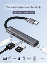 USB Extender Typec Splitter Multi-Port Docking Station Extension Hub3.0