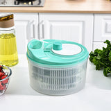 1007GG New Vegetables Dryer Salad Spinner Fruits Basket Vegetables Washer Dryer Fruit Drainer Lettuce Spinner Colander Kitchen Gadgets
