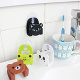 1007BA Organizer Tools Kitchen Accessories Cartoon Sponge Rag Storage Rack Home Decoration for Kitchen Supplies Kitchen Gadgets 1pcs