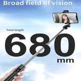 360Β° Rotation Selfie Stick Tripod with Wireless Remote for iPhone & Android Phone