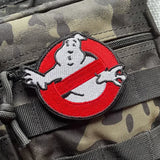 0709BA Ghost Busters Tactical Embroidered Patches for Clothing Stickers for Halloween Clothes Hook and Loop Tactical Patch Applique