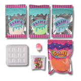 Waffle Themed Clay Slime Kit For Kids In Bulk