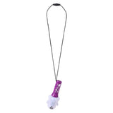 Halloween Themed Light Up Spinning Wand Necklace Kids Toy - Assorted