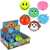 Sticky Splat Kids Ball In Bulk - Assorted