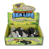 Stretchy Sand Sea Life Animal Toy For Kids In Bulk - Assorted
