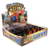 10" Steam Engine Locomotive Die-Cast Pull Back sold by 6 Pcs