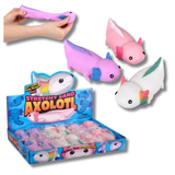 Stretchy Sand Axolotl Toys For Kids In Bulk - Assorted