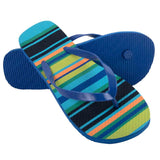 Women's Striped Flip Flops Bulk- Assorted