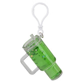 Liquid Filled Tumbler Clip On Keychain In Bulk - Assorted