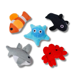 Soft Plush Stuffed Sea Life Animal Kids Toy In Bulk - Assorted