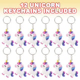 Unicorn Keychain Kids Toys In Bulk- Assorted