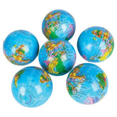 Globe stress Balls kids toys In Bulk- Assorted