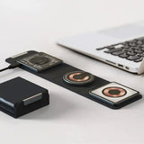 Foldable Wireless Charger Station for Multiple Devices