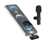 Wireless Microphone & Lapel Mic For Video Recording- For Iphone & Type- C