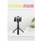 Extendable Wireless Selfie Stick With Tripod Built In Remote For Iphone